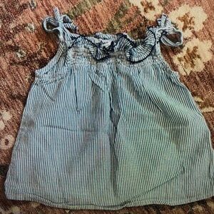 Striped Blue Kids Blouse